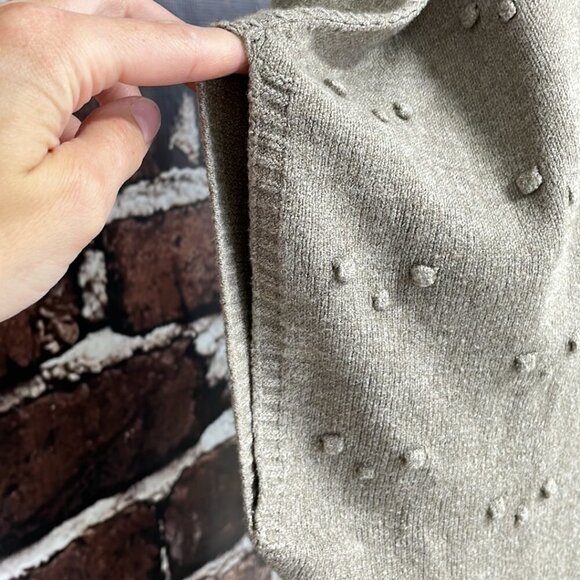 La Fée Maraboutée Pullover Sweater Cowl Neck Short Sleeve Beige Size XS - Picture 9 of 16